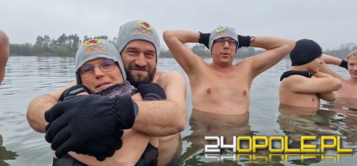 Niedzielne morsowanie na Kąpielisku Bolko