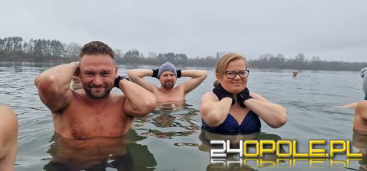 Niedzielne morsowanie na Kąpielisku Bolko