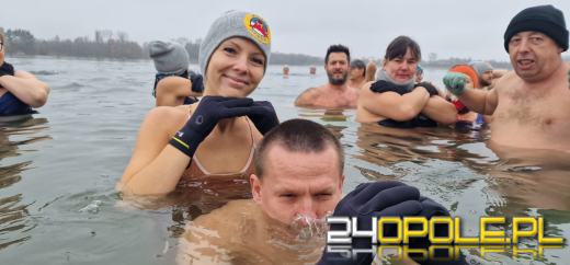 Niedzielne morsowanie na Kąpielisku Bolko