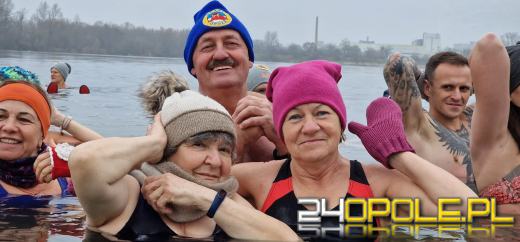 Niedzielne morsowanie na Kąpielisku Bolko