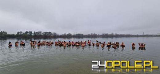 Niedzielne morsowanie na Kąpielisku Bolko