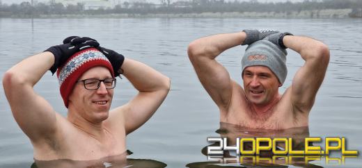 Niedzielne morsowanie na Kąpielisku Bolko