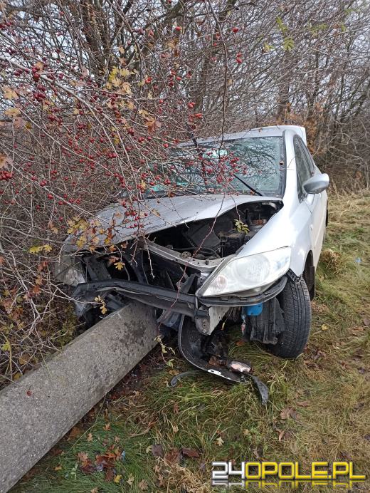 Wypadek w gminie Baborów. Jedna osoba została poszkodowana