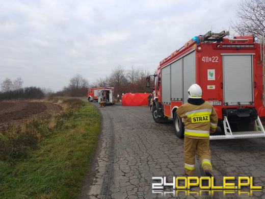 Wypadek w gminie Baborów. Jedna osoba została poszkodowana