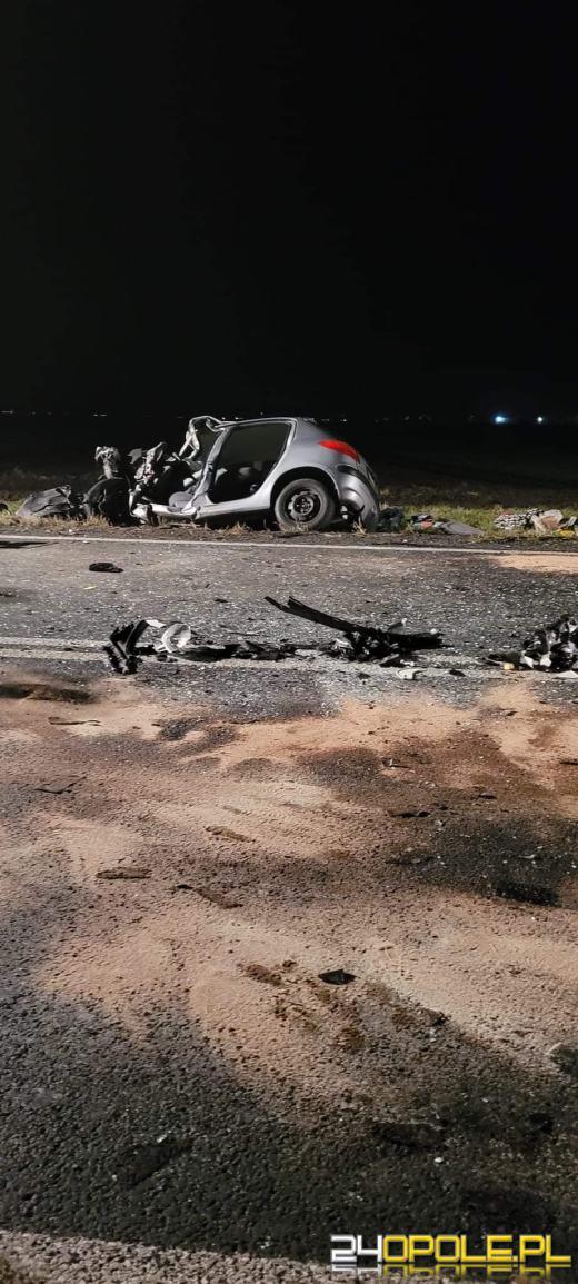 18-letni kierowca zginął w wypadku na DK45