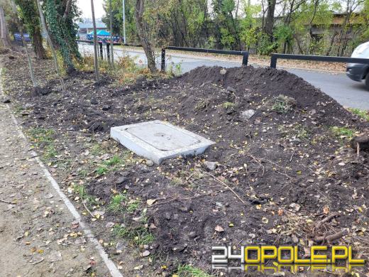 Przy Kamionce Piast będzie monitoring. Trwa montaż światłowodów