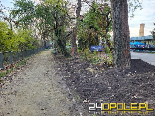 Przy Kamionce Piast będzie monitoring. Trwa montaż światłowodów