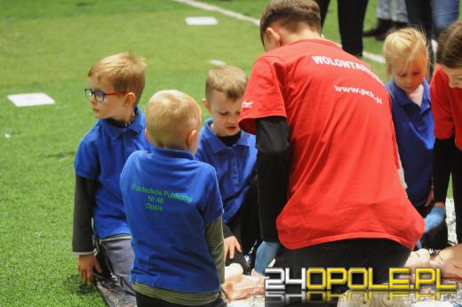 Przedszkolaki uczyły się zasad obowiązujących na drodze