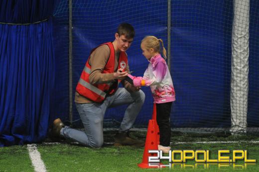 Przedszkolaki uczyły się zasad obowiązujących na drodze