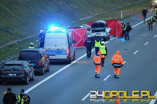 KMP Opole: Poszukujemy świadków wypadku z autostrady A4