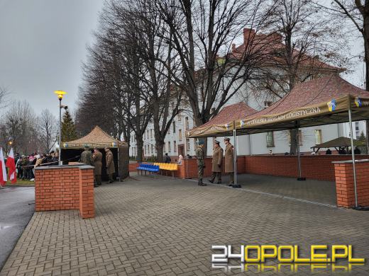 115 elewów złożyło przysięgę w 10 Brygadzie Logistycznej w Opolu