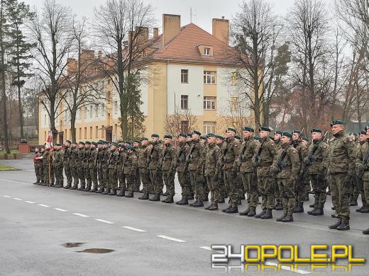 115 elewów złożyło przysięgę w 10 Brygadzie Logistycznej w Opolu