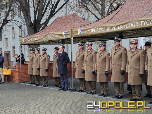 115 elewów złożyło przysięgę w 10 Brygadzie Logistycznej w Opolu