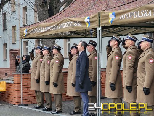 115 elewów złożyło przysięgę w 10 Brygadzie Logistycznej w Opolu