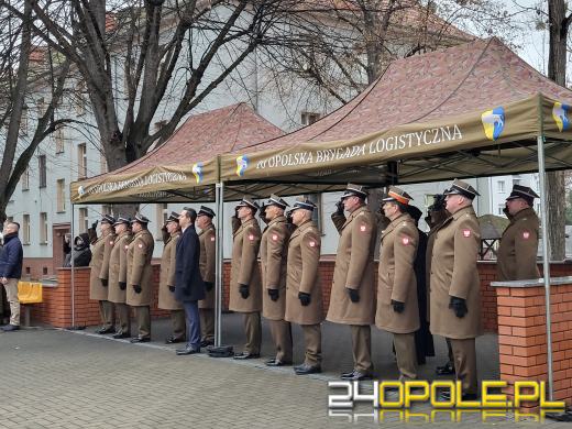 115 elewów złożyło przysięgę w 10 Brygadzie Logistycznej w Opolu