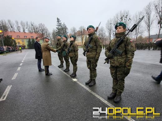 115 elewów złożyło przysięgę w 10 Brygadzie Logistycznej w Opolu