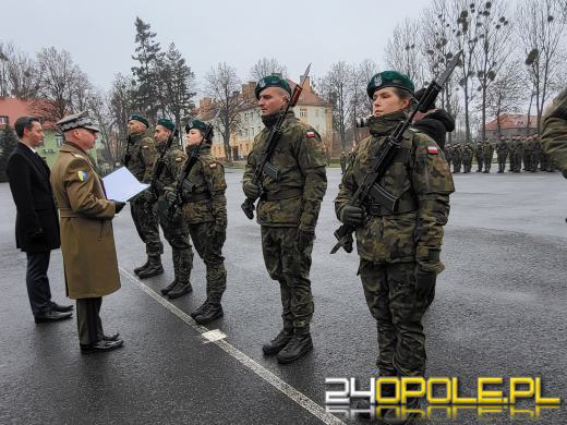 115 elewów złożyło przysięgę w 10 Brygadzie Logistycznej w Opolu