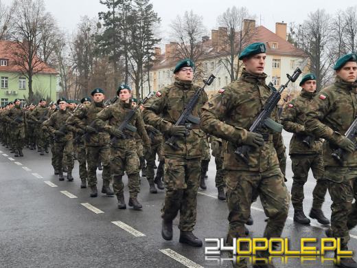 115 elewów złożyło przysięgę w 10 Brygadzie Logistycznej w Opolu