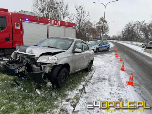 Trudne warunki na opolskich drogach 