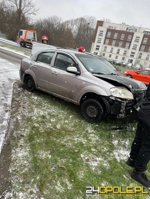 Trudne warunki na opolskich drogach 