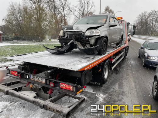 Trudne warunki na opolskich drogach 