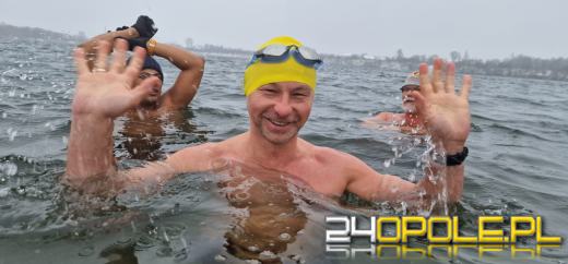 Prawdziwe zimowe morsowanie. Idealne warunki na Kąpielisku Bolko