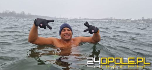 Prawdziwe zimowe morsowanie. Idealne warunki na Kąpielisku Bolko