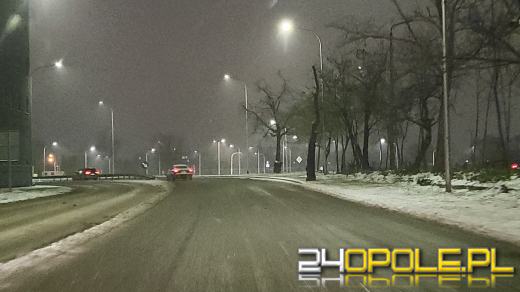 Trudne warunki na opolskich drogach