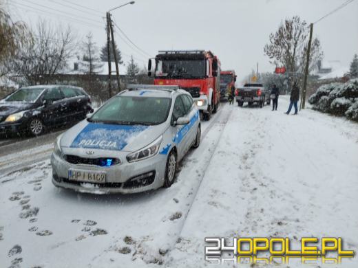 Zderzenie pojazdów w Michałowicach