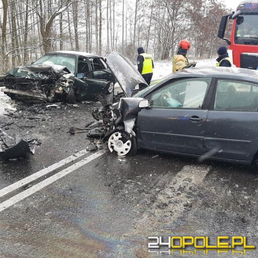 Seria niebezpiecznych zdarzeń drogowych w powiecie namysłowskim
