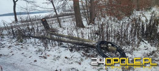 Seria niebezpiecznych zdarzeń drogowych w powiecie namysłowskim