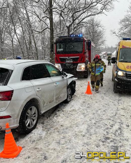 Służby cały czas wyjeżdżają do kolizji drogowych. Warunki są wręcz...ekstremalne