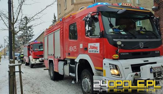 Dwie osoby trafiły do szpitala. Zatrucie tlenkiem węgla w Otmuchowie