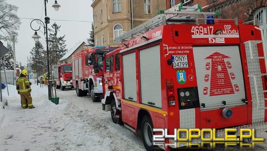 Dwie osoby trafiły do szpitala. Zatrucie tlenkiem węgla w Otmuchowie