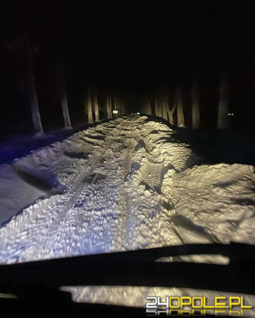 Drogi nadal nieprzejezdne. Kierowcy utknęli na DK 38