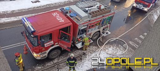 Pożar poddasza w Krapkowicach. Z budynku ewakuowano 9 osób