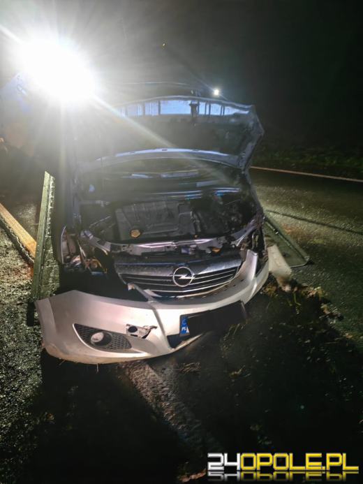 Wypadek na Drodze Krajowej nr 39. 27-letni sprawca z ponad 2 promilami