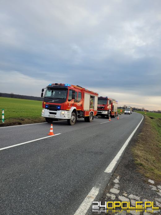 Dwa samochody zderzyły się na DK45 w Mechnicy