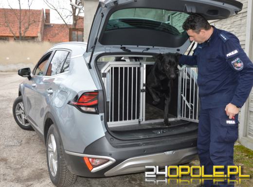Nowy radiowóz na wyposażeniu kluczborskiej Policji