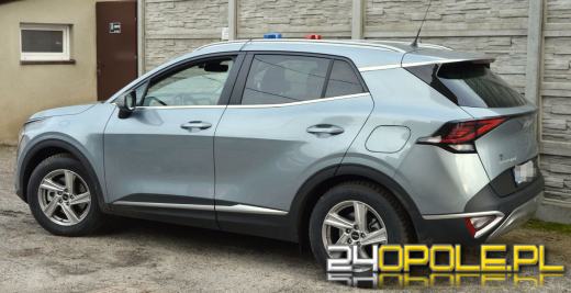 Nowy radiowóz na wyposażeniu kluczborskiej Policji
