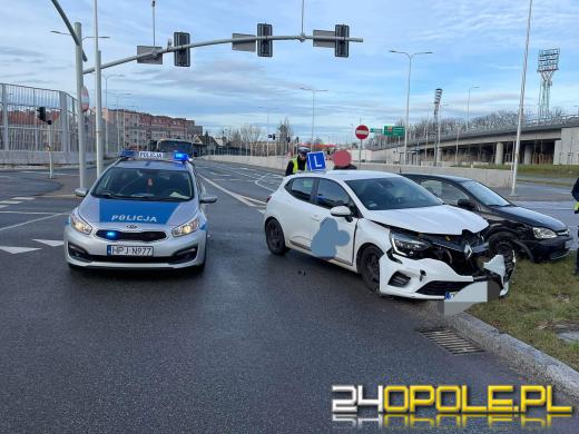 Zderzenie pojazdów przy centrum przesiadkowym Opole Wschodnie