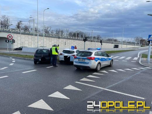 Zderzenie pojazdów przy centrum przesiadkowym Opole Wschodnie