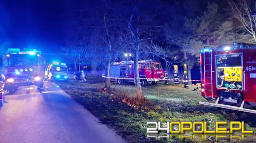 Samochód wjechał do zbiornika wodnego. Nie żyje kierowca