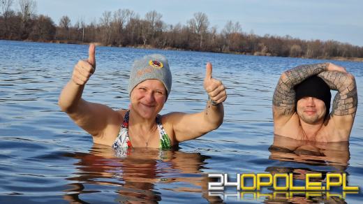 Prawie jak wiosna, ale woda nadal lodowata