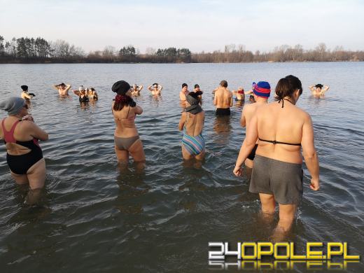 Niedzielne morsowanie na Kąpielisku Bolko