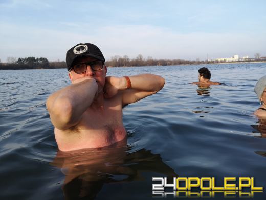 Niedzielne morsowanie na Kąpielisku Bolko