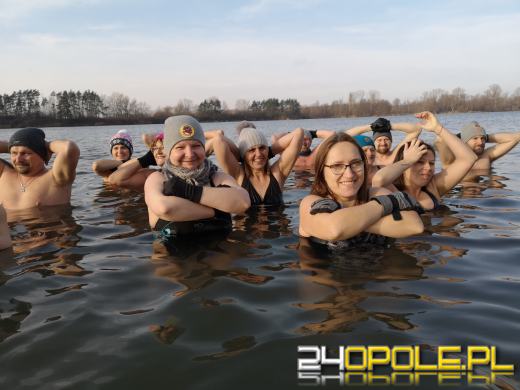 Niedzielne morsowanie na Kąpielisku Bolko