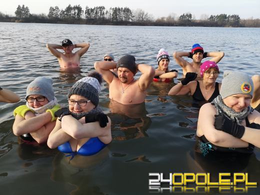 Niedzielne morsowanie na Kąpielisku Bolko