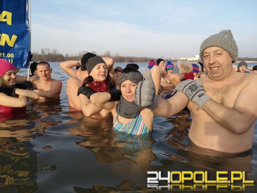 Niedzielne morsowanie na Kąpielisku Bolko