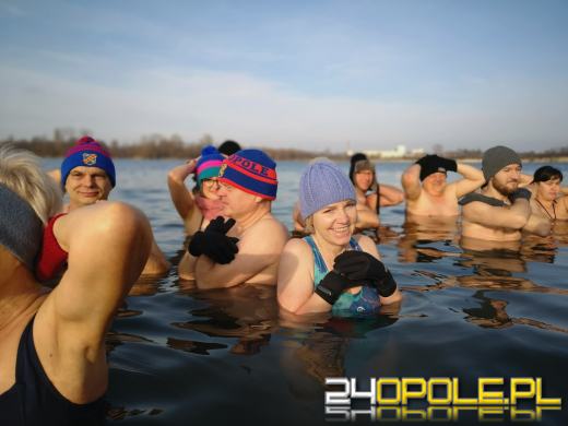 Niedzielne morsowanie na Kąpielisku Bolko